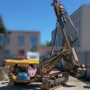 foto 5.5t vrtačka Bohler DTC120 vrtná